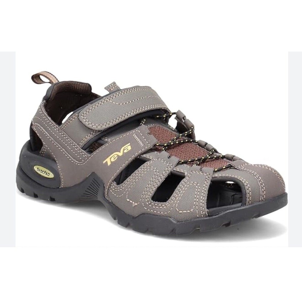 🔥💧☔️TEVA Men's Forebay Turkish Coffee Sandals 1001116 Sz 10 Shoes EXCELLENT!!!